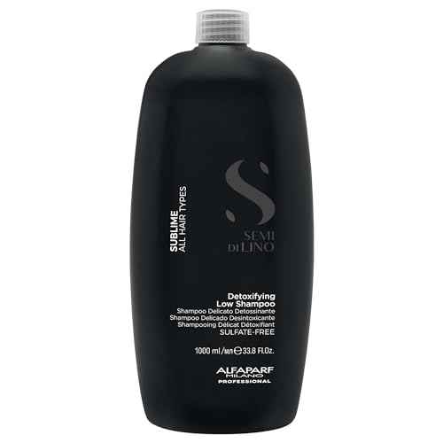 Alfaparf Milano Semi Di Lino Sublime Sulfate Free Detox Shampoo, 8.45 fl oz