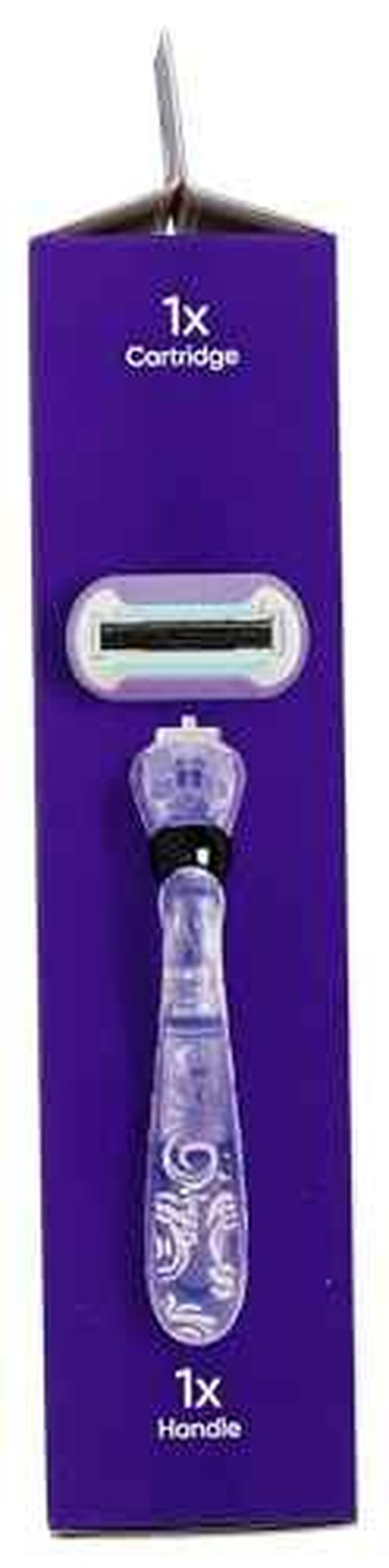Gillette, Venus Deluxe Smooth Swirl Women's Razor Handle + 1 Blade Refill, 1 Count
