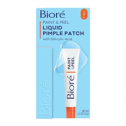 Bior? Paint & Peel Liquid Pimple Patch, Invisible Pimple Patch with Salicylic Acid, Up to 100 Uses, .5 Oz