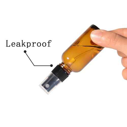 1oz Spray Bottles,Refillable Empty Glass Bottle with Small Fine Mist for Hair,Essential Oil,Plants, Cleaning Solutions(3 Pack)