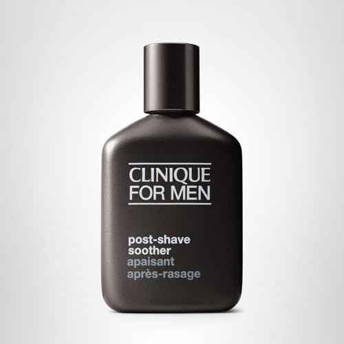 Clinique For Men Post-Shave Soother Face Lotion With Aloe Vera | Hydrating + Soothes Razor Burn | Aftershave For Men, 2.5 Fl Oz