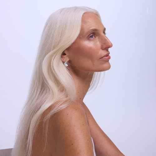 Complete System for Gray Hair, Neutralizes Brassy Tones and Hydrates - Purple Toning Shampoo, Purple Brightening Conditioner, Hair Rescue Serum