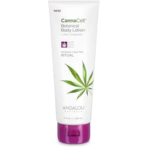 Andalou Naturals CannaCell Body Lotion, Ritual, 8.5 Ounce