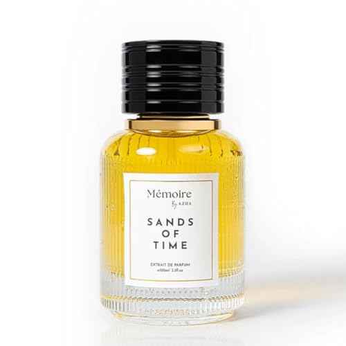 Azha Sands of Time Long Lasting Arabian Perfumes for Women - Extrait De Parfum Spray 100 ML (3.4 OZ) with Bergamot, Saffron & Sandalwood Notes ? Classic Ladies Perfume and Elegant Gift for Women