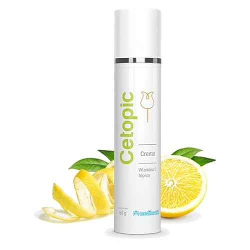 Cetopic Vitamin C Cream Anti-Aging, Antioxidant & Depigmenting Hydrates, Protects & Rejuvenates Your Skin