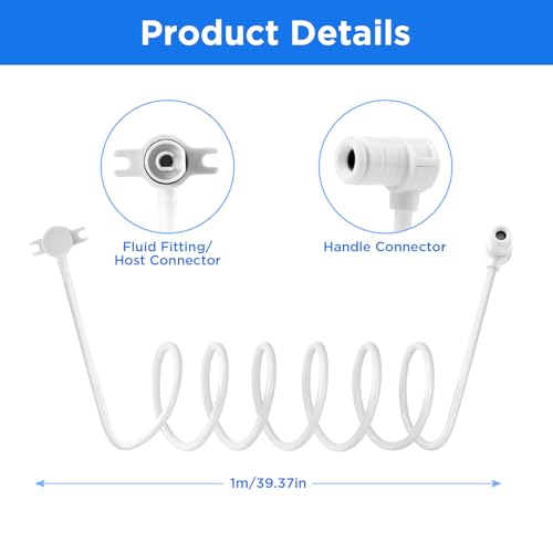 Replacemet Hose Fit for Waterpik Sonic-Fusion SF-01/02/03/04, Replacement Parts for Water pik Accessories, 1Pack
