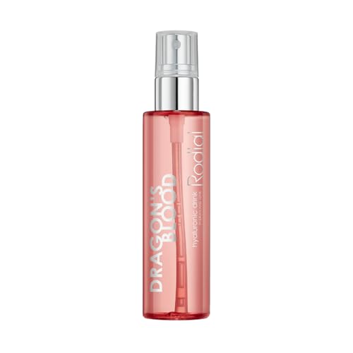 Rodial Dragon's Blood Hyaluronic Drink 3.4 fl.oz - Re-energize and Refresh - Hydrating Makeup Primer, Dewy Setting Spray, Tonic and Serum in One
