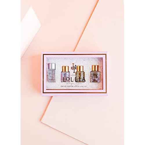LOLLIA Little Luxe Eau de Parfum Bundle | A Beautifully Captivating Perfume | Sophisticated, Modern Scent Featuring Blushing Fragrance Notes
