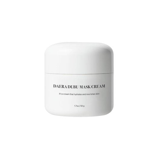 DAERA Korean DUBU Cream Glass Skin Care, Deep Hydrating Repairing Nourishing for Dry and Sensitive Skin, Panthenol, Niacinamide, Adenosin, Korean Moisturizer