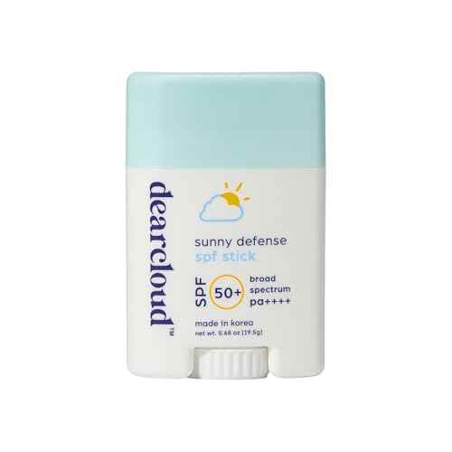 dearcloud Sunny Defense Sunscreen Stick SPF 50+ PA++++ ? Korean Sunscreen for Face & Travel Size (.68 oz)