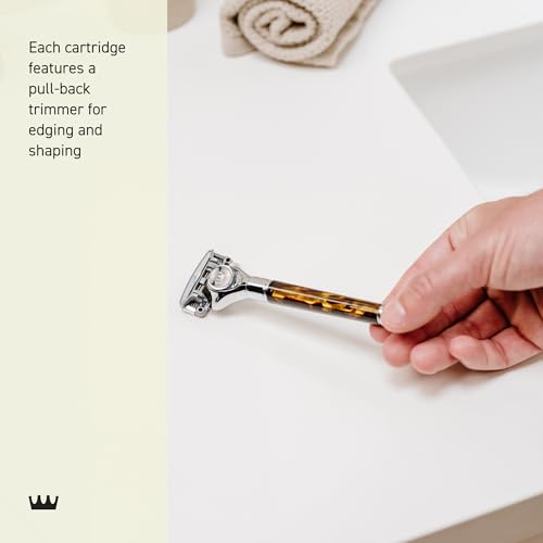 Cremo Astonishingly Superior Tortoise Shell (Horn) Razor Kit (Packaging May Vary)