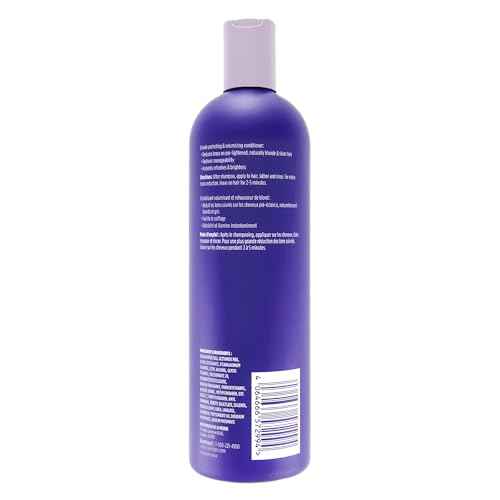 Clairol Professional Shimmer Lights Purple Conditioner | Neutralizes Brass & Yellow Tones | For Blonde, Silver, Gray & Highlighted Hair