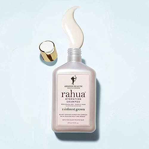 Rahua Hydration Shampoo, Vegan Moisturizing Shampoo for Dry, Damaged, or Curly Hair, Sulfate Free Hydrating Formula Oil, Morete, Sacha Inchi, Tropical Passion Fruit & Mango Scent, 9.3 Fl Oz