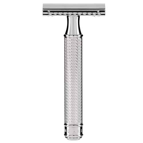 M?HLE Grande R89 Double Edge Safety Razor (Closed Comb) | Perfect for Everyday Use | Barbershop Quality Close Smooth Shave | Luxury Razor for Men