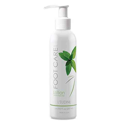 L¡¯EUDINE Foot Lotion ? Pack of 6 - Foot Care Cream with Arnica, Cocoa Seed Butter, Vegetable Glycerin, Mint ? Foot Lotion for Dry Cracked Feet and Calluses ? Refreshing and Moisturizing Foot Cream