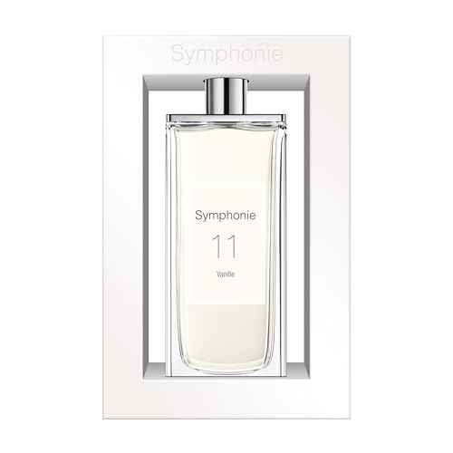 EVAFLORPARIS SYMPHONIE 11 Vanille Eau de Parfum for Women ? Gourmand Vanilla & Spicy Notes with Pink Pepper, Jasmine and Sandalwood ? Timeless Fragrance ? Made in France 3.4 Fl Oz