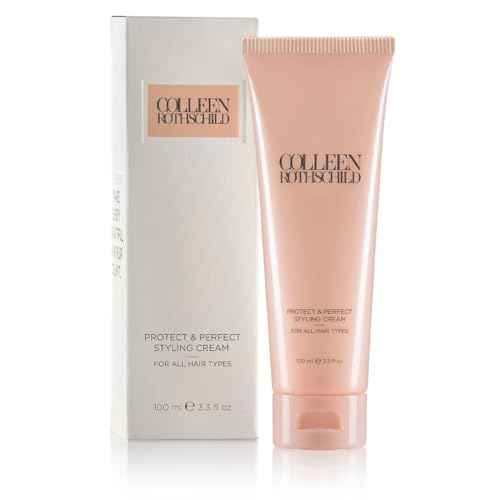 COLLEEN ROTHSCHILD Protect & Perfect Styling Cream | Leave-in Treatment for Shine, Body & Movement | With Argan & Moringa Oil (3.3 fl oz)