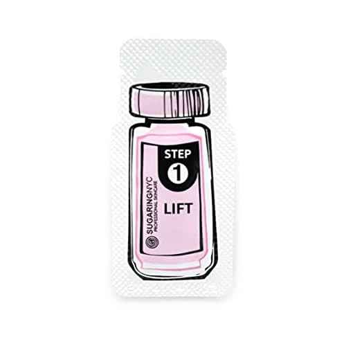 Sugaring NYC Eyelash Lift Keratin Lash Lift Perm Step 1, Step 2, Step 3 (10 Sachets Each)