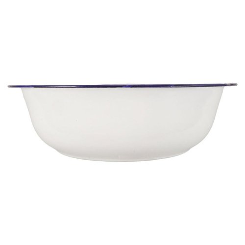 Healeved Enamel Wash Basin 28cm Large Enamel Mixing Bowl Face Washing Basin Sourdough Bowl Footbath