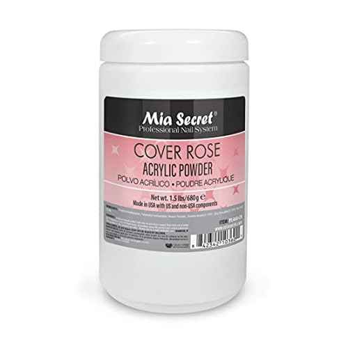 Mia Secret Professional Nail System Cover Rose Acrylic Powder 1.5 lbs
