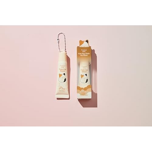 TONYMOLY x Squishmallows Cam the Cat 2-Piece Set ? Coconut Milk Hand Cream & Frosted Milk Lip Gloss ? Cute Korean Skincare & Beauty Gift for Women & Teens