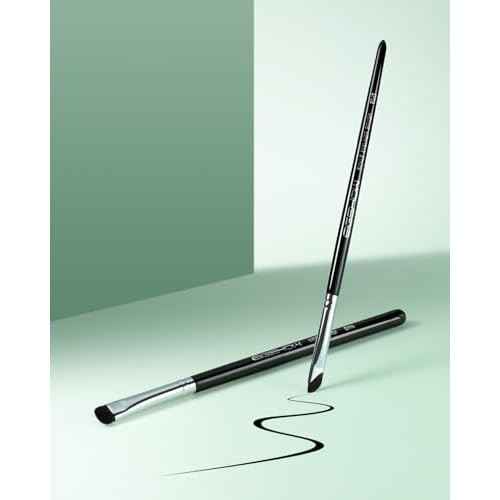 EIGSHOW Eyeshadow Smudge Brush & Eyeliner Brush, High-End Precision Eye Makeup Tools for Blending Cat Eye, Winged Liner (E865&E806)