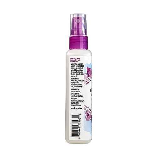 CRYSTAL Mineral Deodorant Spray- Unscented Body Deodorant With 24-Hour Odor Protection, Aluminium Chloride & Paraben Free, 4 FL OZ, Pack of 6