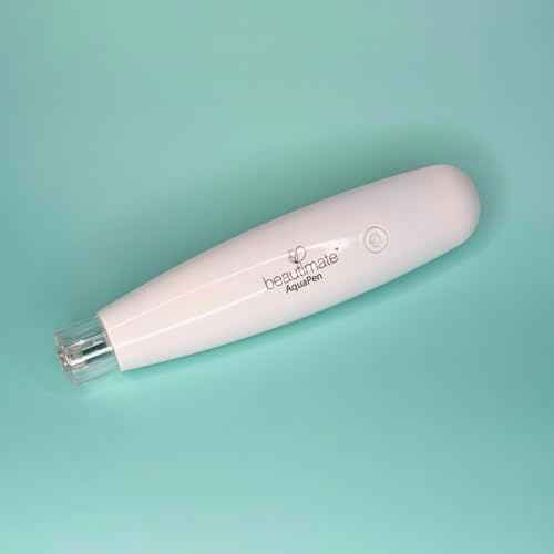 beautimate Aqua Pen - Skincare Serum Applicator - Electric Derma Stamp with 6 Cartridges (12Pin 0.25mm)