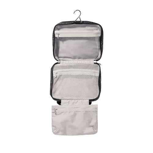Baggallini Hanging Travel Toiletry Kit - Lightweight 6x10 Inch Makeup Bag