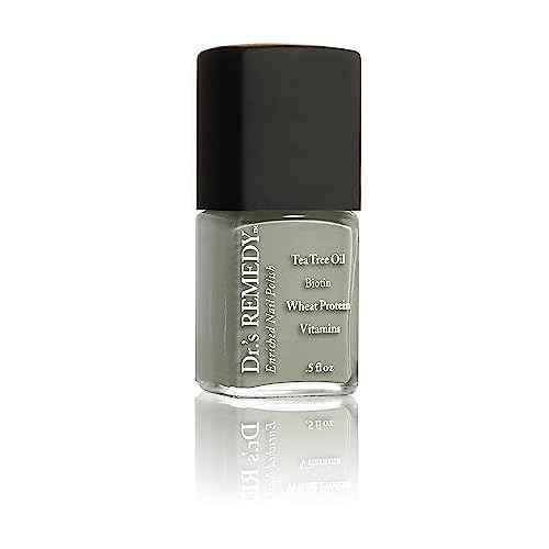 Dr¡¯s Remedy 4 Pack Nail Polish Treatment, COMEBACK Collection, Non Toxic and Organic All Natural Enriched Nail Strengthener - BALANCING Biotin Gummies/TOTAL Two-in-One/LYRICAL Lilac/SERENITY Sage