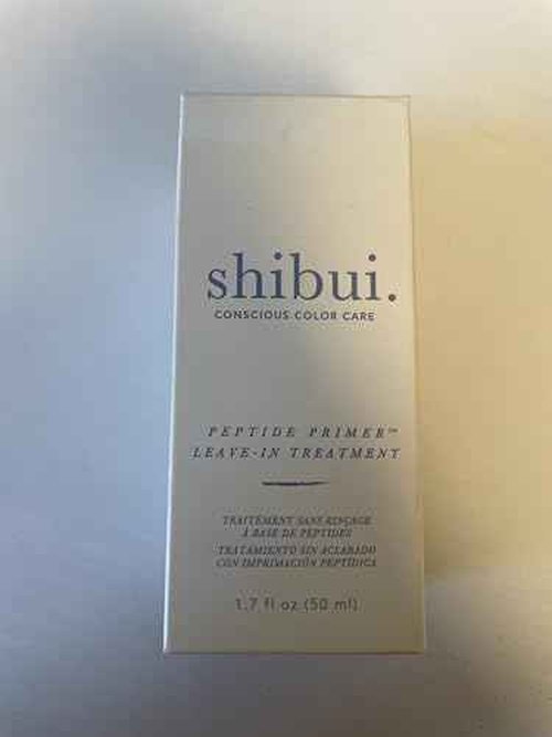 Shibui Peptide Primer Leave-In, Fortifies & Enhances Shine, for Chemically- and Color-Treated Hair, 1.7 Fl Oz