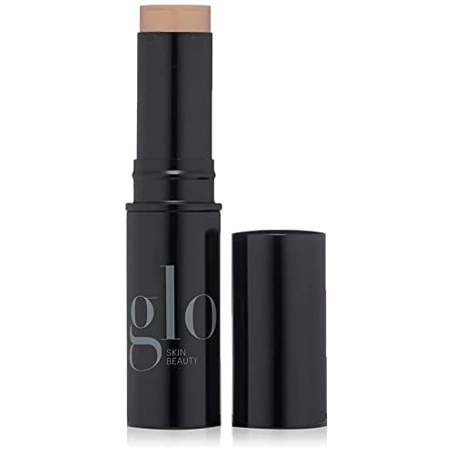 Glo Skin Beauty HD Mineral Foundation Stick - Concealer Makeup Infused with Hyaluronic Acid - Buildable Coverage, Contour & Highlighter
