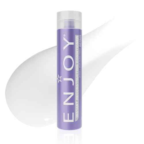 Enjoy Hair Care Instant Reconstructing Conditioner For Damaged Hair, Conditioner Curly Hair, Sulfate Free Hair Conditioner, Deep Conditioner - 33 Fl Oz