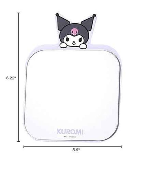 Everyday Delights Kuromi Vanity Makeup Table Mirror - Purple