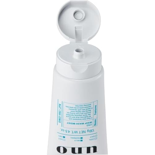 UNO WHIP WASH Scrub Facial Cleanser For Men, 4.5 oz