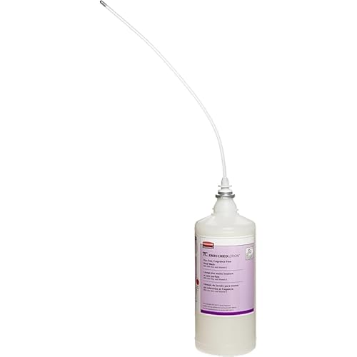 Rubbermaid Commercial Products Enriched Hand Soap Lotion with Moisturizers, Lotion Soap - 800 ml, Pack of 4
