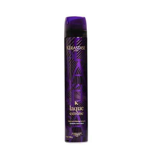 Kerastase Laque Extreme 24- Hour High Hold Hairspray For All Hair Types - Humidity Resistant and Locks in Volume, With UV and Heat Protectant, 9 Oz