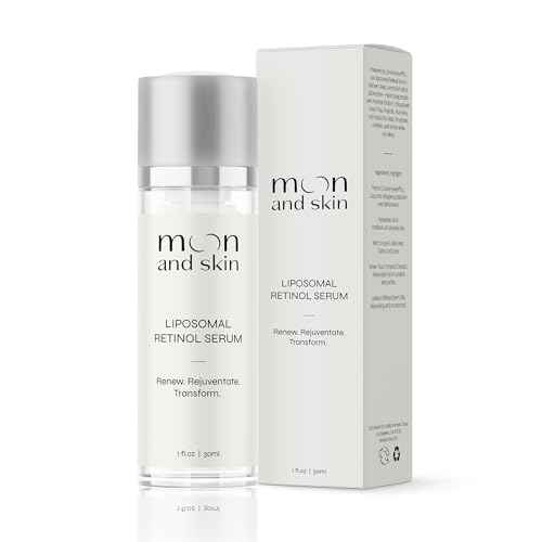 Liposomal Retinol Serum Encapsulated Vitamin A Complex for Face and Neck Night Repair Gentle Fast-Absorbing Age-Defying Smoothing and Renewing Airless Pump 1 fl oz