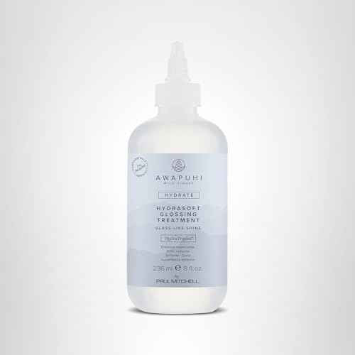Awapuhi Wild Ginger by Paul Mitchell HydraSoft Glossing Treatment, For Glass-Like Shine, Ideal For All Hair Types, Especially Dry + Frizzy Hair, 8 fl. oz