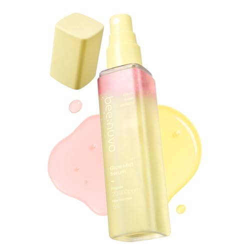 Glow Mist Serum, Propolis 20,000 ppm, Niacinamide 5%, Hyaluronic Acid, Hydrating Face Mist, Lightweight Serum, Non-Comedogenic, For Sensitive Skin, Korean Skin Care (2.70 fl oz)