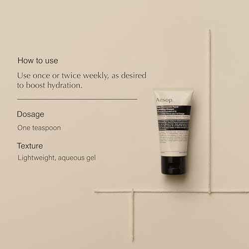 Aesop Blue Chamomile Facial Hydrating Mask for Dehydrated Skin | Refresh, Replenish, Soften | 2oz / 60mL