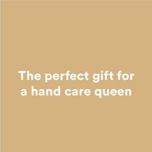 Camille Beckman Romantic Manicure Gift Set, Tuscan Honey, Glycerine Hand Therapy 6 oz, Premium Crystal Nail File