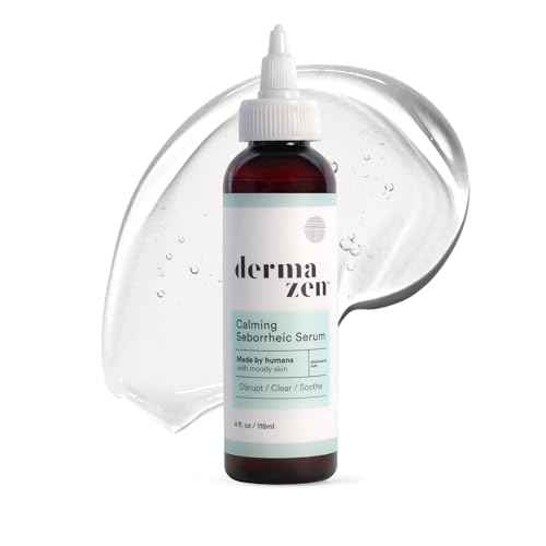 Dermazen Calming Seborrheic Serum, Dermatologist Recommended, Topical Serum For Hair, Face, and Body (4oz)