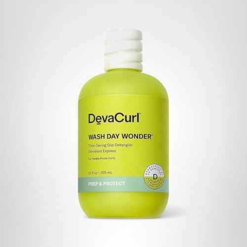 DevaCurl Wash Day Wonder Time-Saving Slip Detangler, Green Oasis, 12 fl. oz.