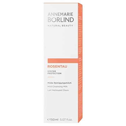 ANNEMARIE B?RLIND - ROSE DEW Cleansing Milk - Avocado Cucumber and Rose Water Natural Vegan Face Wash - Moisturizes and Removes Makeup and Impurities - 5.07 Fl. Oz.