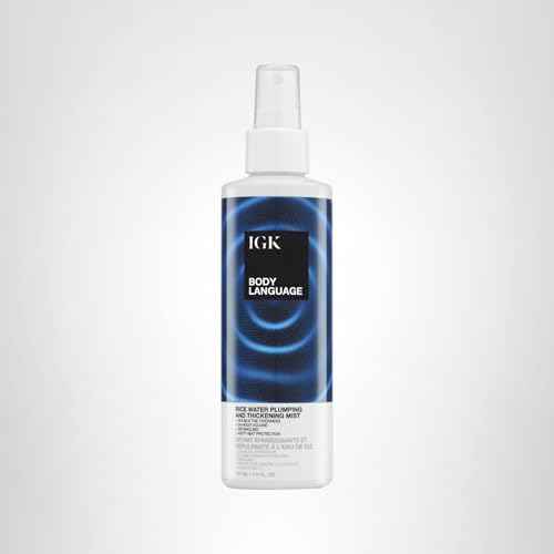 IGK Body Language Rice Water Plumping & Thickening Mist