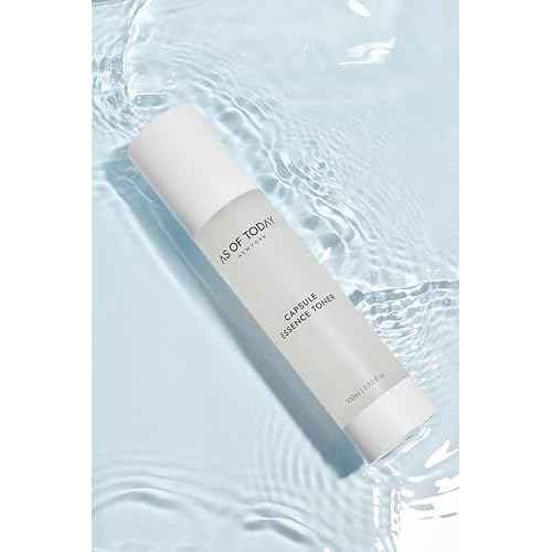 AS OF TODAY Capsule Essence Toner | Jojoba Oil Capsules + Scutellaria Extract | D-Panthenol Hydrating Toner for Sensitive, Dry & Combination Skin | Clean Beauty Formula | Moisturizing & Balancing