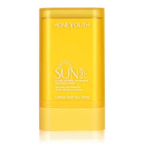 Sunscreen Stick SPF 50+ PA++++ 0.56Oz | Water Resistant (80 Min) | Face & Body Sunscreen for Sensitive Skin | Non-Greasy, No White Cast | Compact Travel-Friendly Sun Protection (pack of 1)