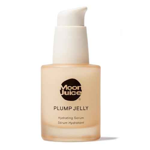 Moon Juice Plump Jelly Hyaluronic Acid Serum for Face - Hydrating Serum with Peptides & Mushrooms, Anti Aging Skincare for Dehydrated Skin, Barrier Support & Elasticity, Vegan & Cruelty-Free, 1 Fl oz