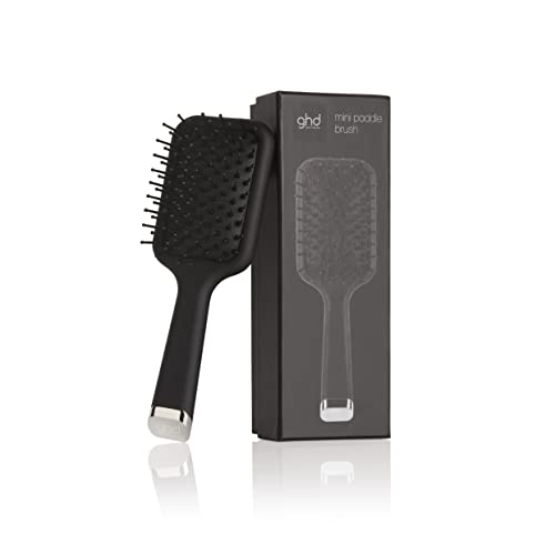 ghd The All-Rounder Paddle Hair Brush ¡ª Detangling Hair Brush for Thick Hair ¡ª Broad Flat Base to Create Straight and Sleek Blow-Dries ¡ª Set Your Style, Brush Out Waves, and Add Texture ¡ª Black